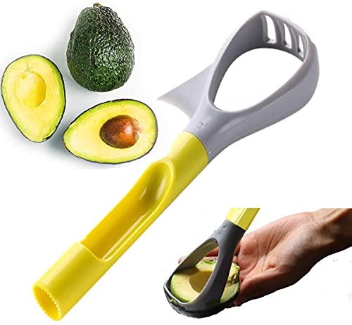 avocado-slicers CHLD 5-in-1 Avocado Slicer, Fruit Splitter Safe an
