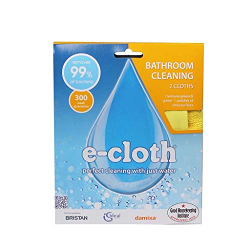 bathroom-cloths E-Cloth Bathroom Pack 2 Cleaning Cloths Removes Gr