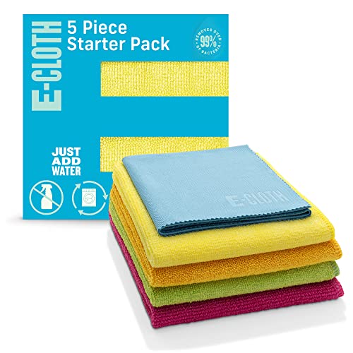 bathroom-cloths E-Cloth Microfibre Cloth Starter Pack, Reusable Mi