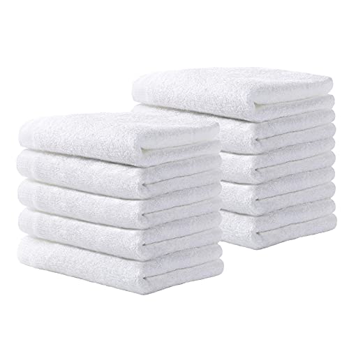 bathroom-cloths Yoofoss Bamboo Washcloth Towel Set 10 Pack Baby Wa