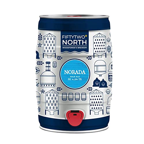 beer-kegs Fifty Two Degrees North Norada 5 Litre Mini Keg