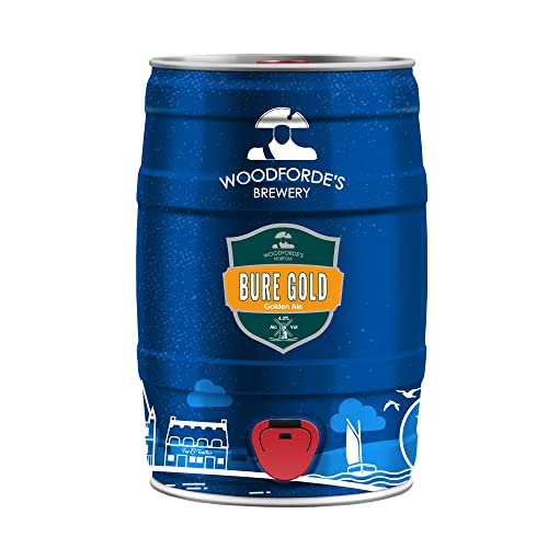 beer-kegs Woodforde's Bure Gold 5 Litre Mini Keg