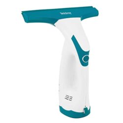 best-window-vacuum-cleaners Beldray BEL0749 Cordless Rechargeable Window Vacuum, 60ml Water Tank, Ideal For Removing Grime & Grease From Windows, Mirrors, Tiles, Shower Screens, 10 W, Lightweight & Compact