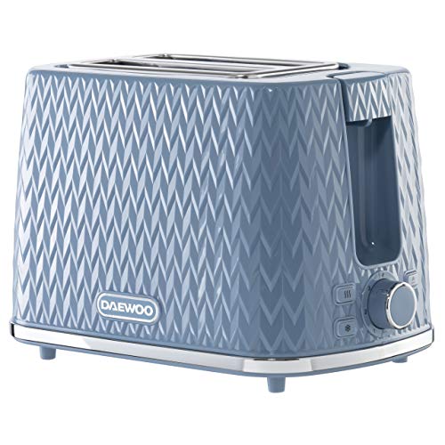 blue-toasters Daewoo SDA1823 Argyle Patterned Reheat, Defrost &