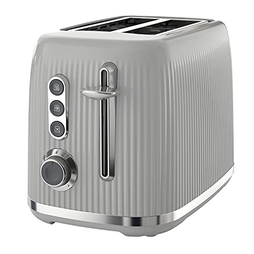 breville-toasters Breville Bold Ice Grey 2-Slice Toaster with High-L