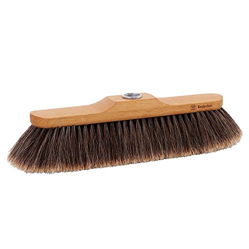 bricklayers-brushes Very Soft Broom With Slit Horsehair for Fine Dust