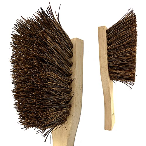 bricklayers-brushes Wooden Churn Brush, 27cm Bassine Hard Bristle Brus