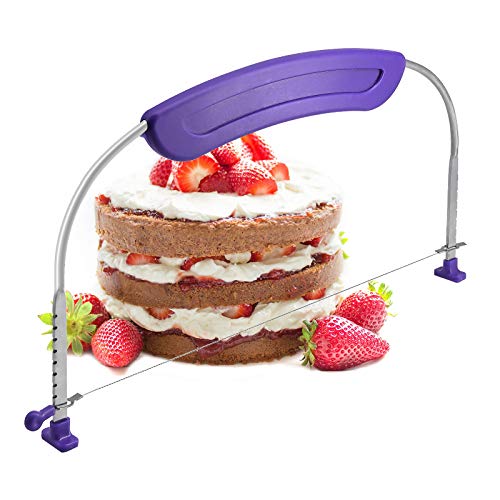 cake-slicers Adjustable Cake Cutter, Professional Cake Leveller