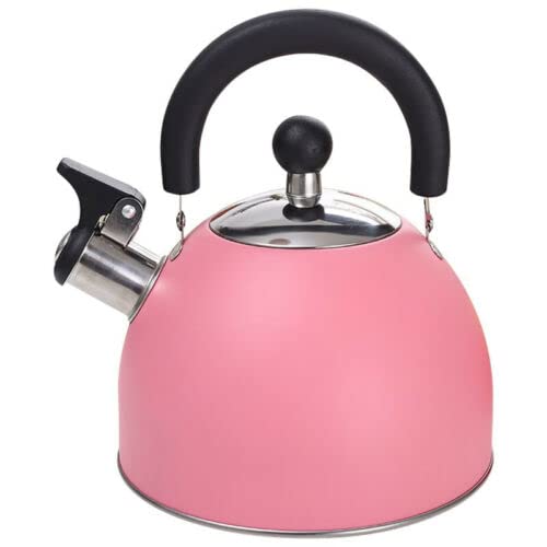 camping-kettles NEW 2.5L STAINLESS STEEL WHISTLING KETTLE CAMPING
