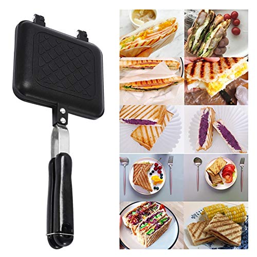 camping-toasters Grilled Sandwich Maker, Not-Stick Coating and Heat