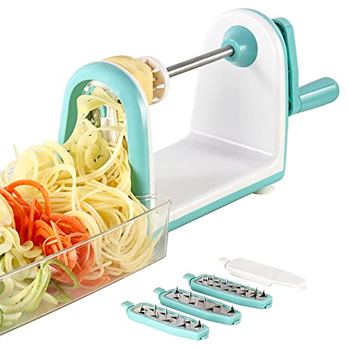carrot-slicers Ourokhome Vegetable Spiralizer Zucchini Noodle - 5