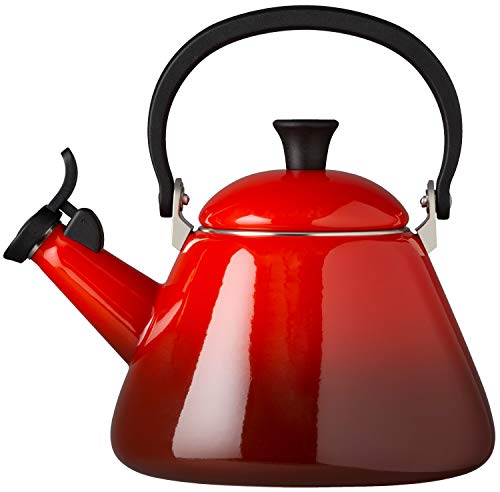 cast-iron-kettles Le Creuset Kone Stove-Top Kettle with Whistle, Sui