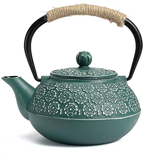 cast-iron-kettles SUSTEAS Cast Iron Teapot, 900ml Tetsubin Japanese