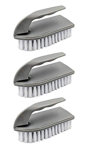 cleaning-brushes 3pk Plastic Scrubbing Brush Floor Cleaning Hand To