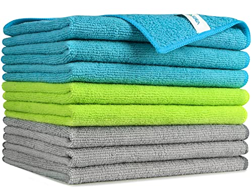 cleaning-cloths AIDEA Microfibre Cleaning Cloths Pack of 8, Multif