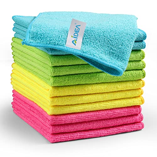 cleaning-cloths AIDEA Microfibre Cloth 12 Pack,Reusable Kitchen Mi