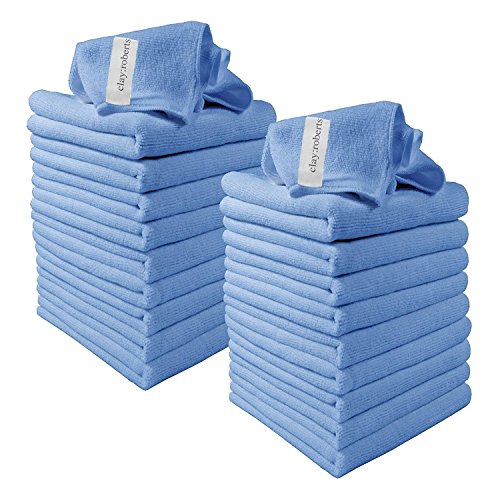 cleaning-cloths Clay Roberts Microfibre Cleaning Cloths, 40cm x 30