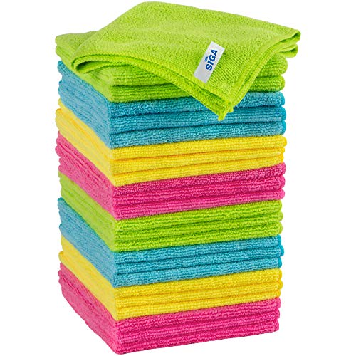 cleaning-cloths MR.SIGA Microfibre Cleaning Cloth, Pack of 24, Siz