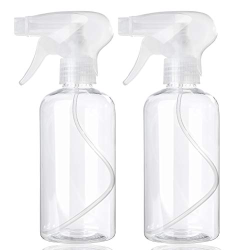 cleaning-spray-bottles 2 Pieces Mist Spray Bottles Durable Empty Trigger