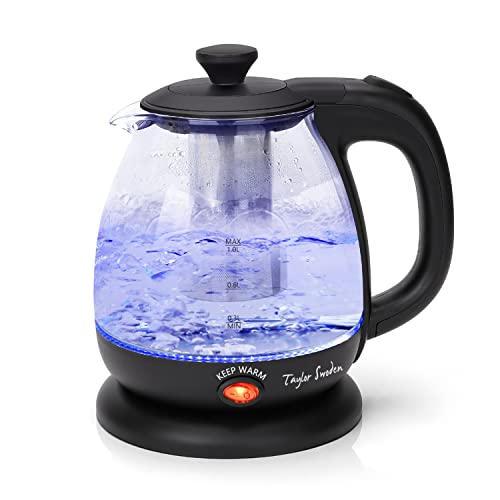 clear-kettles Taylor Swoden Small Electric Kettle， Keep Warm G