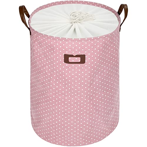 cloth-baskets DOKEHOM 19-Inches Freestanding Laundry Basket with