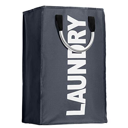cloth-baskets IHOMAGIC Single Polyester Portable Laundry Bag, Co
