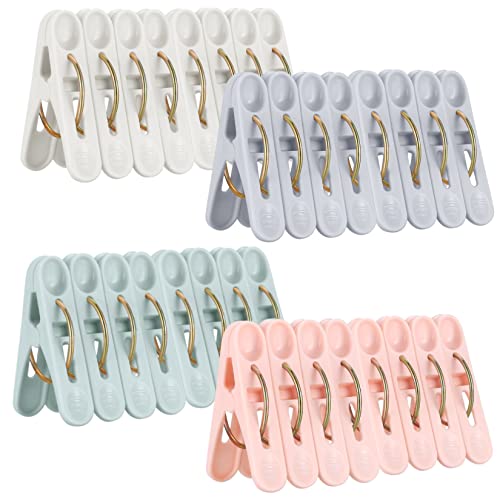 cloth-clips 35 Pcs Clothes Pegs Small Size, Non-Slip Strong Cl