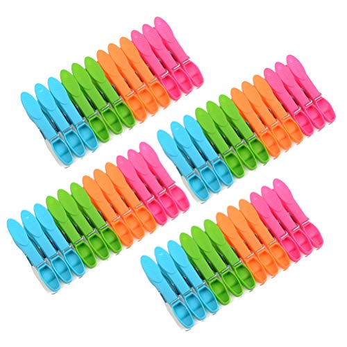 cloth-clips 72Pcs Clothes Line Clips for Hangers Windproof, Cl