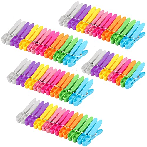 cloth-clips 75 PCS Non Slip Laundry Clothes Pegs for Washing L