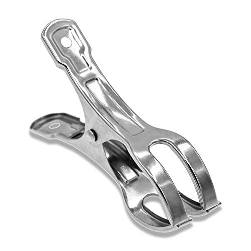 cloth-clips Coideal Beach Towel Clips Clamps Stainless Steel,