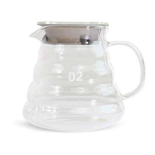 coffee-kettles V60 Glass Coffee Server,Carafe Drip Coffee Pot,Cof