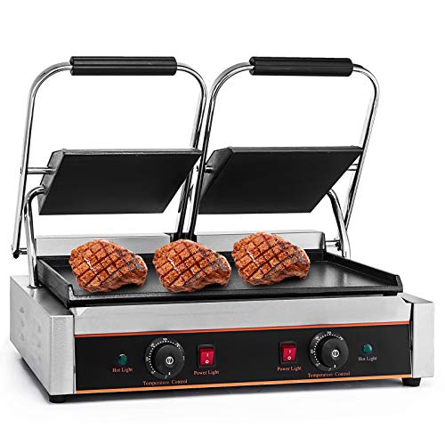 commercial-toasters KITGARN 220V Electric Sandwich Press Grill 3600W S