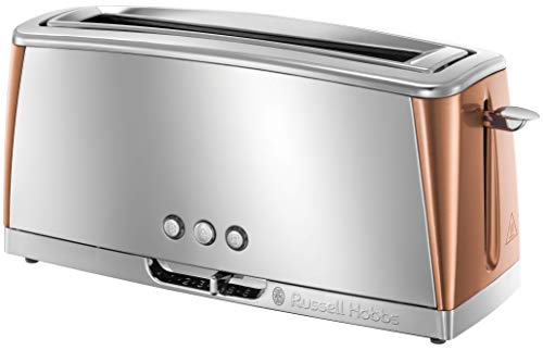 copper-toasters Russell Hobbs Luna Long Slot Toaster, Long Slice o
