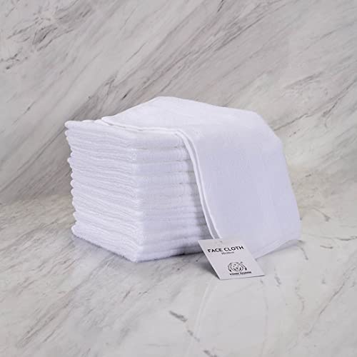 cotton-cloths VINN DUNN® Hotel 100% Cotton Face Cloth, 12 Cotto