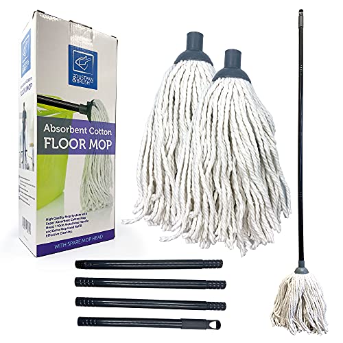 cotton-mops Cotton Floor Mops High Quality Mop System with Sup