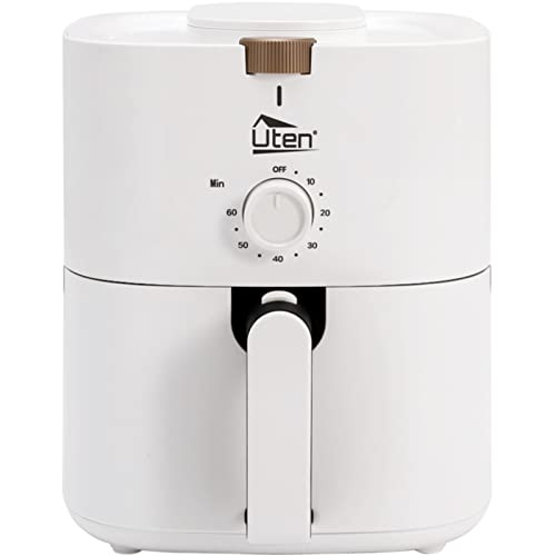 cream-air-fryers Air Fryer Oven, Uten White 4L Manual Air Fryers wi