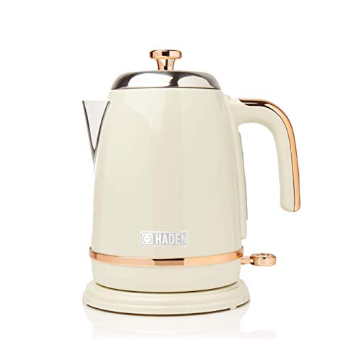 cream-kettle-and-toaster-sets Haden Salcombe Cordless Kettle - Electric Kettle,