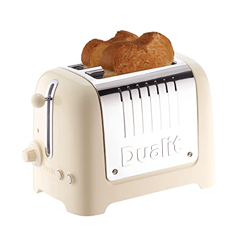 cream-toasters Dualit DLT2Pa 26202 2-Slot Lite Toaster, 1.1 kW-Cr