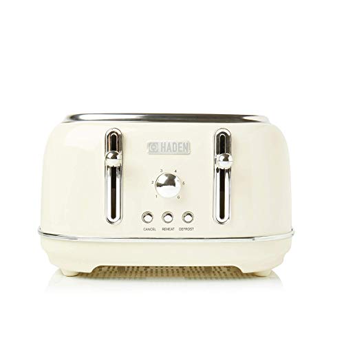 cream-toasters Haden Highclere Toaster - Electric Stainless-Steel