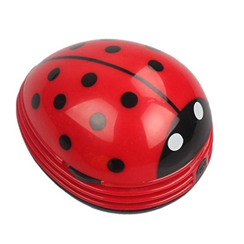 crumb-sweepers Chofit Adorable Mini Desk Cleaner, Portable Beetle