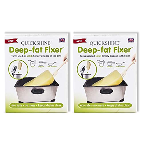 deep-fat-fryer-cleaners Quickshine Deep-Fat Fixer 4 Sachets (2 Packs of 2)