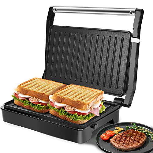 deep-fill-sandwich-toasters Aigostar Sandwich Toaster, 1000W Deep Fill Toastie