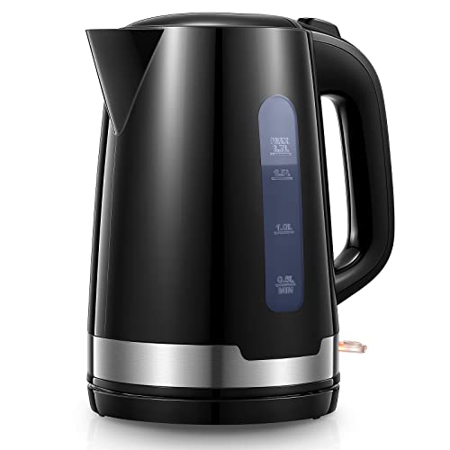 disabled-kettles FOHERE Electric Kettle, 3000W Boil Kettle with 1.7