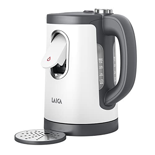 disabled-kettles LAICA Dual Flo Electric Kettle With One-Cup Fast B