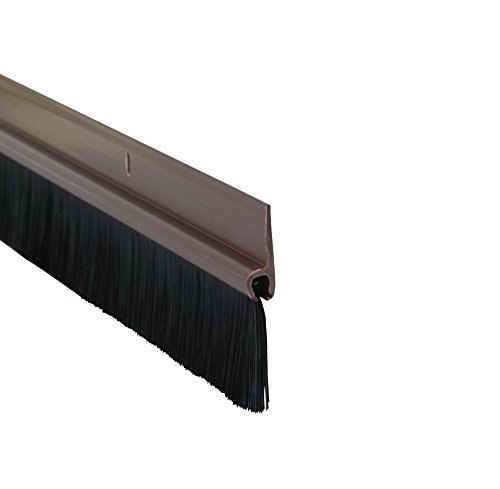 draught-excluder-brushes STORMGUARD Brown 02SR0200838B 838mm Bottom of The
