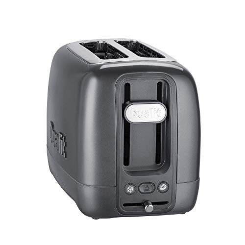 dualit-toasters Dualit 2 Slice Domus Toaster | Grey | Extra Long S
