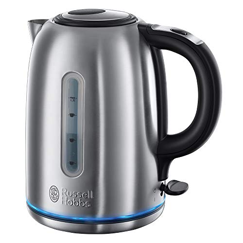 eco-kettles Russell Hobbs 20460 Quiet Boil Kettle, Brushed Sta