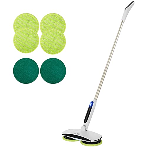 electric-floor-cleaners GOBOT wireless electric mop for hardwood, tile and
