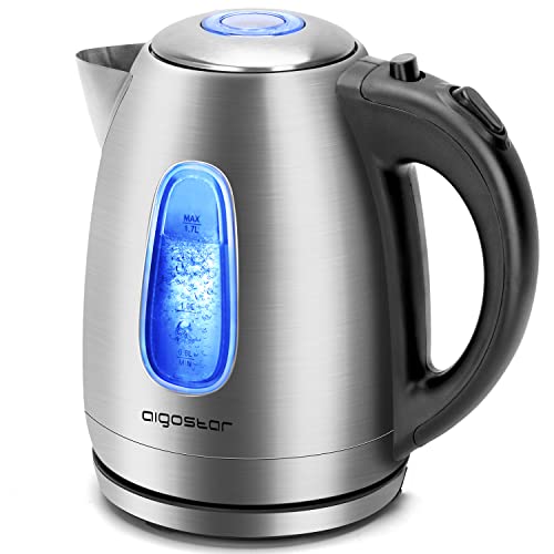 electric-kettles Aigostar Electric Kettle Cordless, 1.7L Fast Boil
