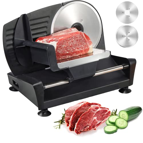 electric-meat-slicers Electric Meat Slicer Machine for Home 200W, 2 Stai
